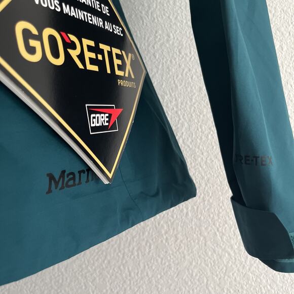 NWT Marmot Gore-tex Knife Edge Jacket Women's Size Small Green - Picture 13 of 16